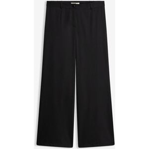 bonprix Marlene-Hose mit weitem Bein, Bügelfalte und bequemem Bund