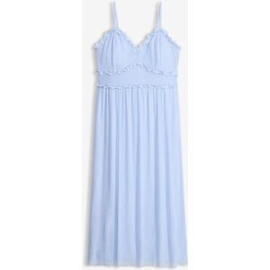 bonprix Jerseykleid aus zartem Meshblau 44Damen