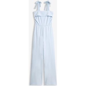 bonprix Jumpsuit mit Schleifen-Trägernblau 50Damen