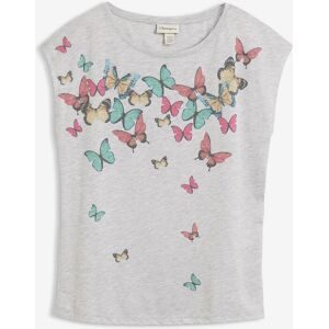 bonprix T-Shirt Slim fit Passform, Kurzarm mit kleinen Flügelärmeln