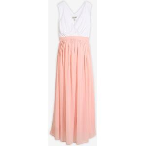 bonprix Elegantes Umstandskleid mit Stillfunktionweiß 48Damen