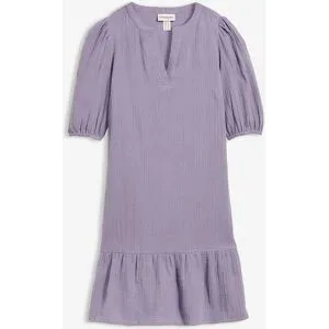 bonprix Kleid aus Musselinlila 40Damen