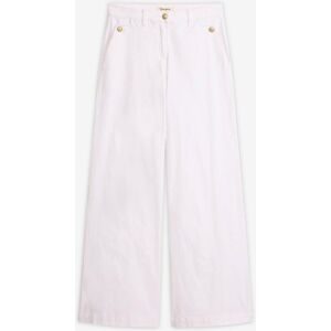 bonprix Wide Leg Hose mit Stretchweiß 40Damen