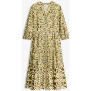 bonprix Midikleid aus leichter Baumwollegrün 44Damen