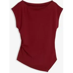 bonprix Asymmetrisches Top aus Punto di Romarot 52Damen