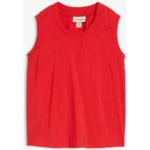 bonprix Blusentop aus Viskose-Mixrot 40Damen