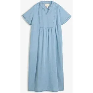 bonprix Kleid aus Lyocellblau 46Damen