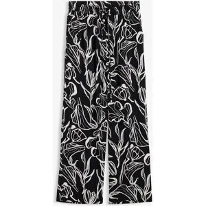 bonprix Viskose Schlupfhoseschwarz 44Damen