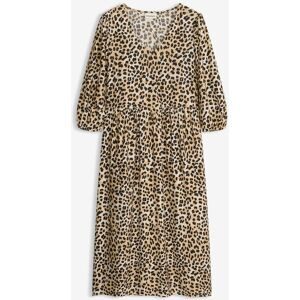 bonprix Tunika-Kleid aus fließendem Viskose-Mixbeige 42Damen