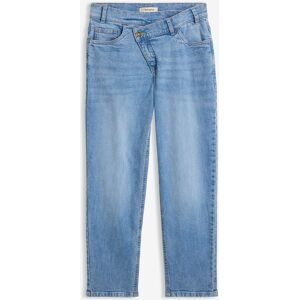 bonprix Mom-Jeans High Waist, croppedblau 52Damen