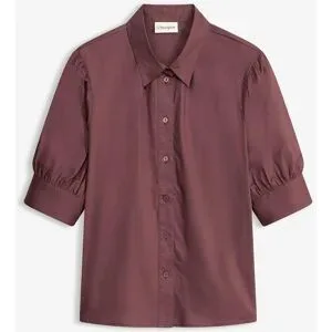 bonprix Bluse aus Baumwoll-Mixlila 44Damen