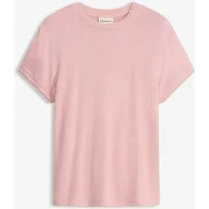 bonprix T-Shirt in 2-in-1-Optik aus Viskose-Mixrosa 52Damen
