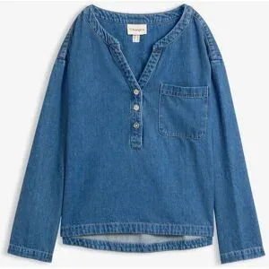 bonprix Jeansbluse-Tunikablau 36Damen