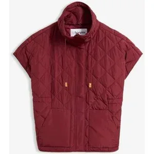 bonprix Oversize Funktions-Steppweste, wasserabweisendrot 54Damen