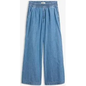 bonprix Wide-Leg-Jeans, High Waistblau 46Damen