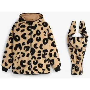 bonprix 3-in-1 mit Teddy-Fleece für die Schwangerschaft und danach (2-tlg. Set)beige 42Damen