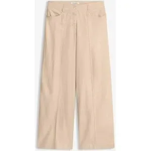 bonprix Palazzo-Hose aus luftigem Leinen-Mixbeige 40Damen