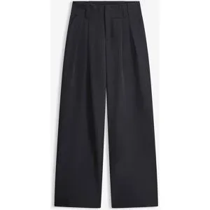 bonprix Bundfaltenhose mit Bequembundschwarz 50Damen