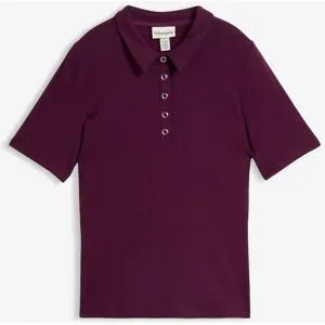 bonprix Poloshirt aus Viskose-Mixlila 44Damen