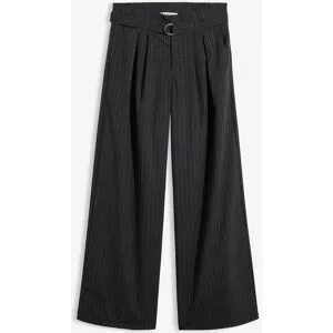 bonprix Weite Bundfaltenhosegrau 40Damen