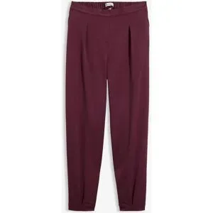 bonprix Verkürzte Hose mit Viskoserot 50Damen