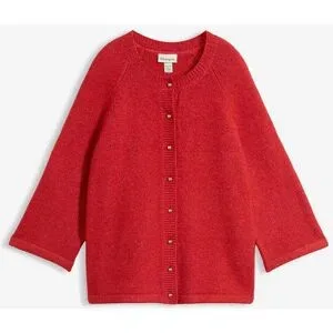bonprix Strickjacke, 3/4 Armrot 48Damen