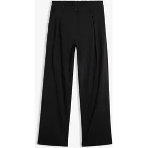 bonprix Bengalin-Hose mit Bundfalte aus Viskose-Mixschwarz 54Damen