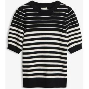 bonprix Pullover mit Ballonärmelnweiß 52Damen