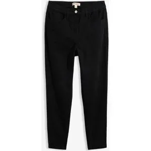 bonprix High-Waist-Mom-Twillhose aus Baumwoll-Mixschwarz 36Damen