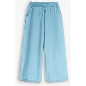 bonprix Culotte aus reiner Bio-Baumwolle mit Bequembundblau 170Mädchen