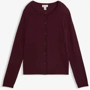 bonprix Strickjacke aus weichem Kaschmir-Mix mit Good Cashmere Standard®rot 36Damen