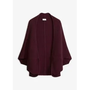 bonprix Strick-Cape Cardiganrot 36Damen