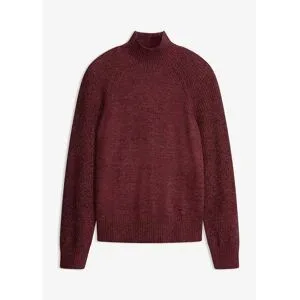 bonprix Grobstrick-Pulloverrot 36Herren