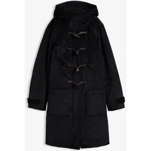 bonprix Gefütterter Cord-Dufflecoatschwarz 54Damen