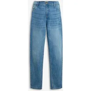 bonprix 2-in-1 Mom-Jeans für die Schwangerschaft und danach, Ankle Lengthblau 42Damen