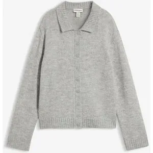 bonprix Strickjackegrau 52Damen