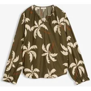 bonprix Tunikabluse aus softer Viskosegrün 36Damen