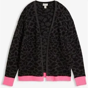 bonprix Weite Grobstrickjackegrau 36Damen