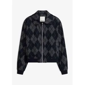bonprix Blouson in Wolloptikgrau 40Damen