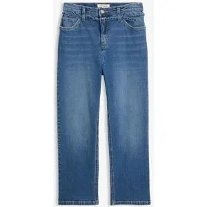 bonprix Straight-Jeans High Waist, croppedblau 38Damen
