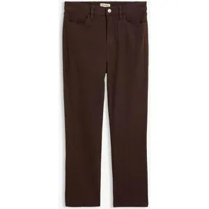 bonprix Verkürzte Bootcut-Twillhose aus Baumwoll-Mixbraun 42Damen
