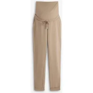 bonprix Bequeme Umstandsjogginghose aus Bio-Baumwollebraun 32Damen