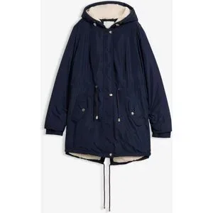 bonprix Parka mit Teddy-Futterblau 54Damen