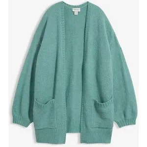 bonprix Oversize-Strickjackegrün 44Damen