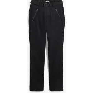 bonprix Wasserabweisende Funktionshose aus Stretch-Twill mit Gürtelschwarz 46Damen