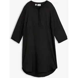 bonprix Blusenkleid für modischen Auftritt, aus Polyester, Regular Fit, mit 3/4-Ärmeln