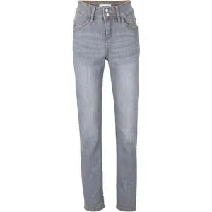 bonprix Slim-Fit-Jeans High Waist, Komfort-Stretchgrau 52Damen