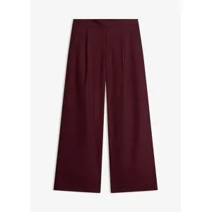 bonprix Palazzo-Hose aus Viskose-Mixrot 46Damen