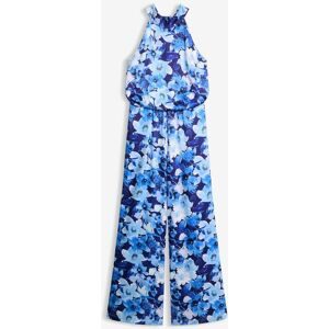 bonprix Overall aus glänzendem Satinblau 40Damen
