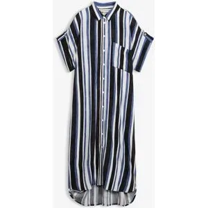 bonprix Blusenkleid aus fließender Viskoseschwarz 36Damen